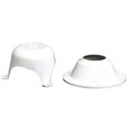 Custom Plastics Business Custom Plast 43 Polar Plumbing Vent; White C7E-43